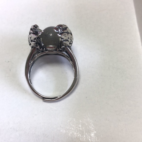 COPY - wings ring with labradorite - Picture 3 of 5